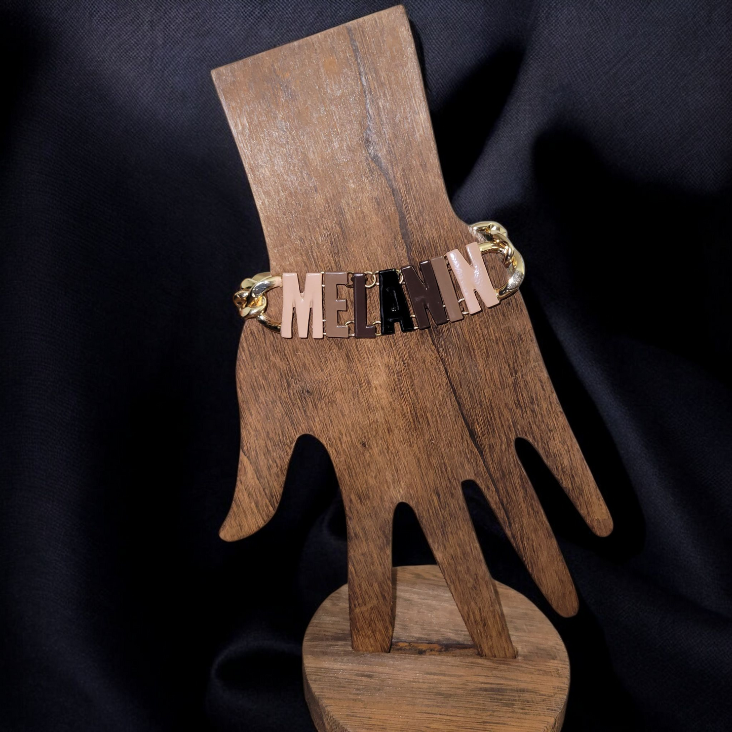 Melanin bracelet