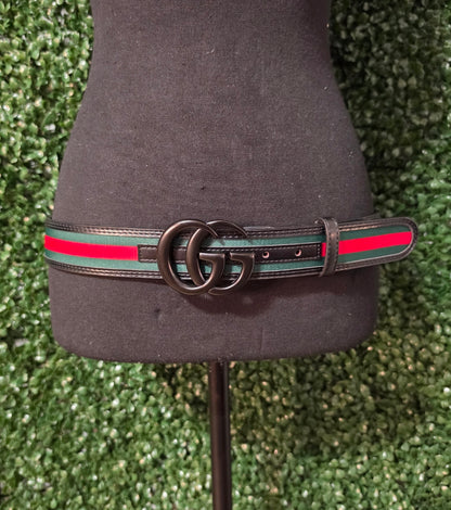 GG stripe belt (unisex)