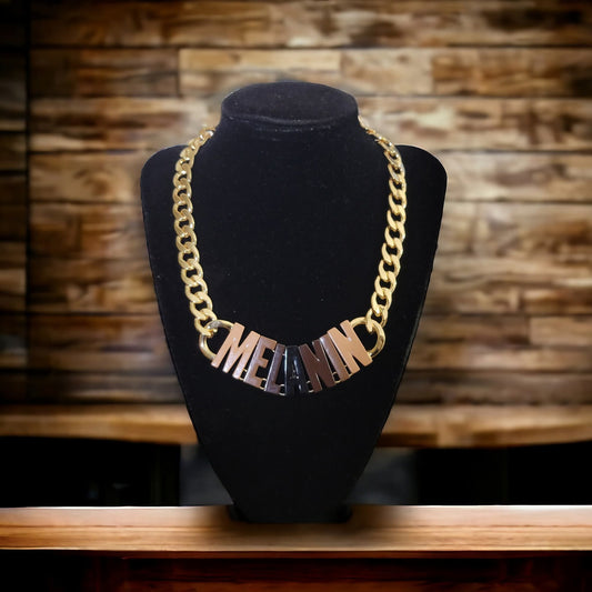 Melanin necklace