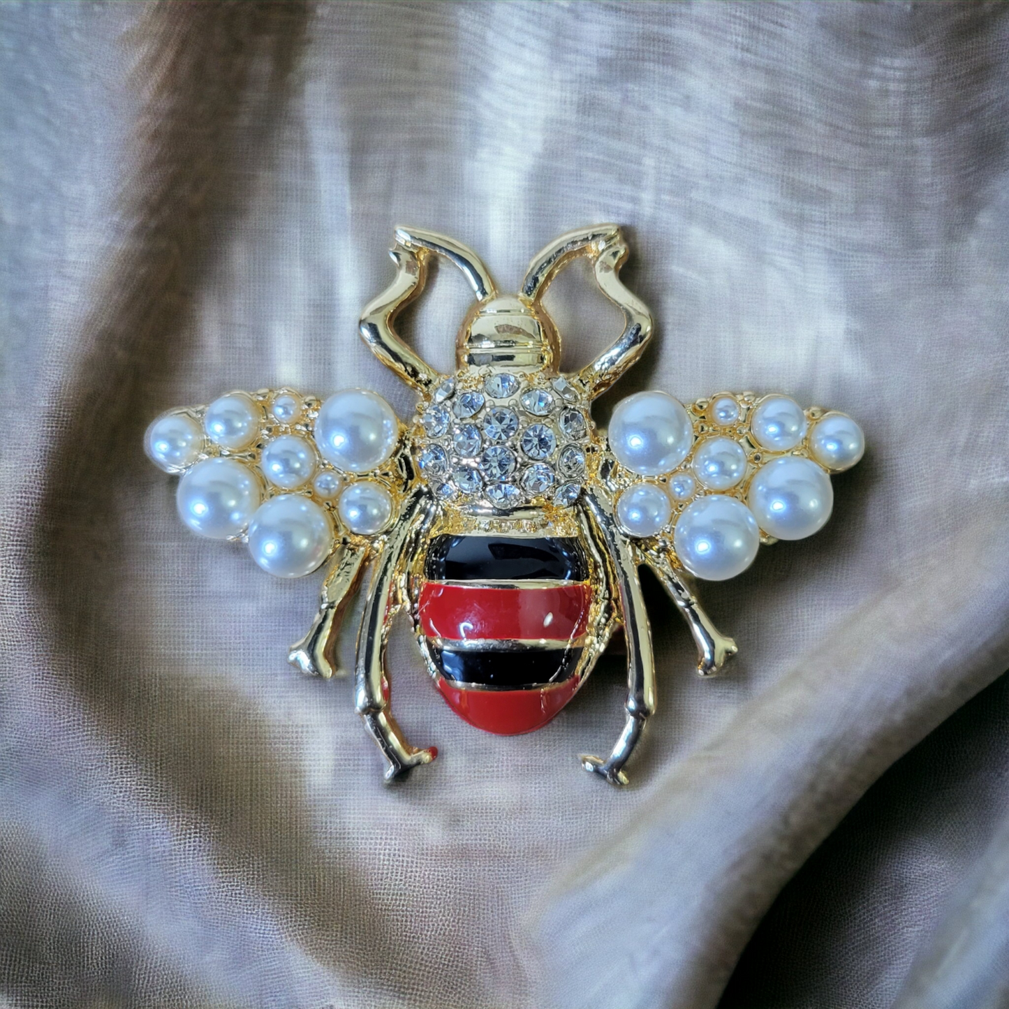 Queen Bee brooch