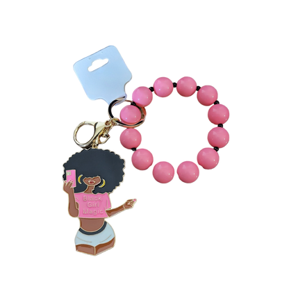 Black girl magic keychain